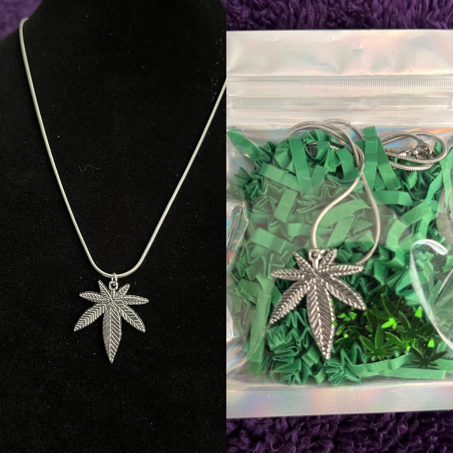 2/$20 DEAL (Pot leaf necklace/bracelet/ 420 gifts/ novelty gifts)